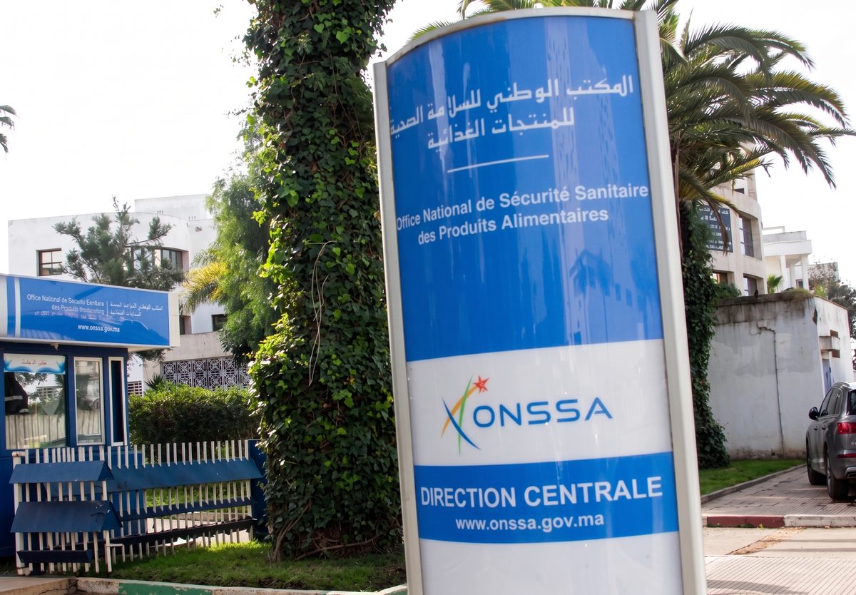 Direction Centrale de l'ONSSA (Office National de Sécurité Sanitaire des produits Alimentaires)